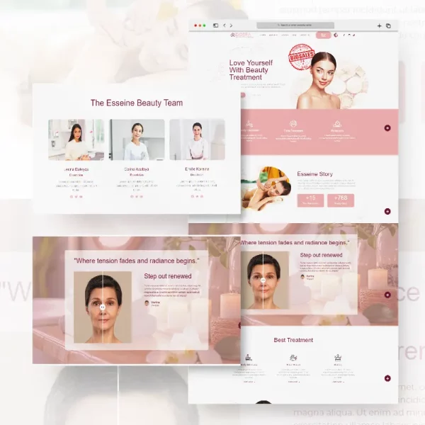 Essein Spa 01 - BIGsales Elementor de Spa de Beleza